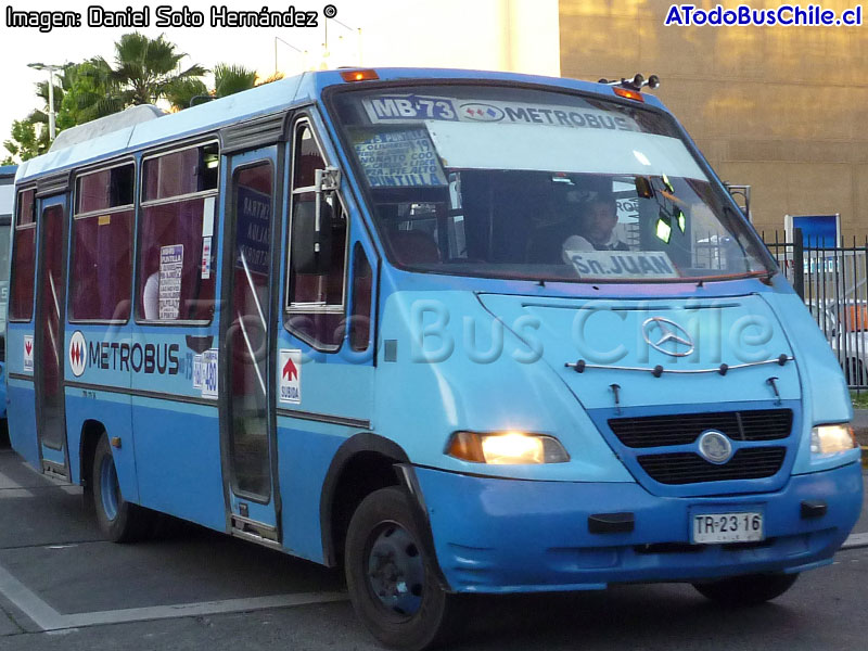 Metalpar Pucará 2000 / Mercedes Benz LO-914 / Metrobus MB-72 EIM Bellavista de La Florida - La Puntilla