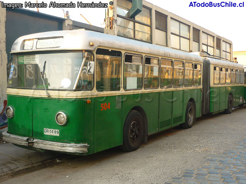 Schweizerische Wagons & Aufzügefabrik / Maschinenfabrik Oerlikon / TMV 8 Trolebuses de Chile S.A.