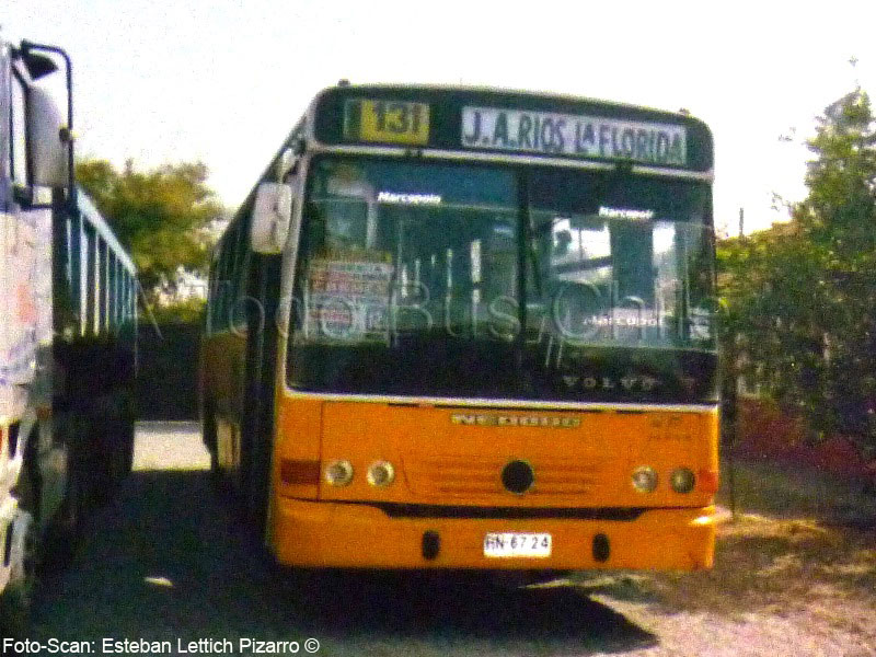 Neobus Mega / Mercedes Benz OH-1420 / Línea Nº 131 Juan Antonio Ríos - La Florida