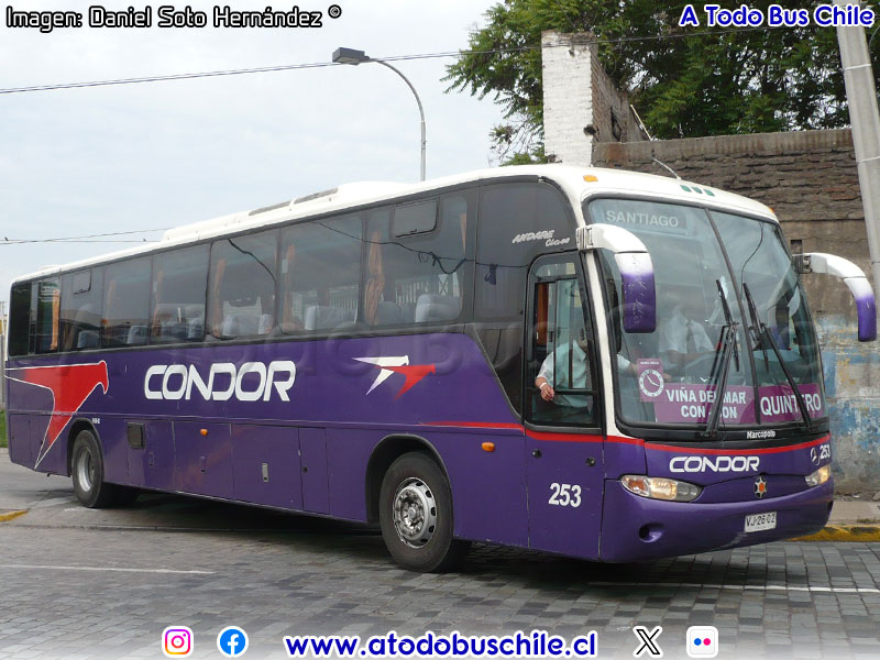 Marcopolo Andare Class 850 / Mercedes Benz OH-1628L / Cóndor Bus