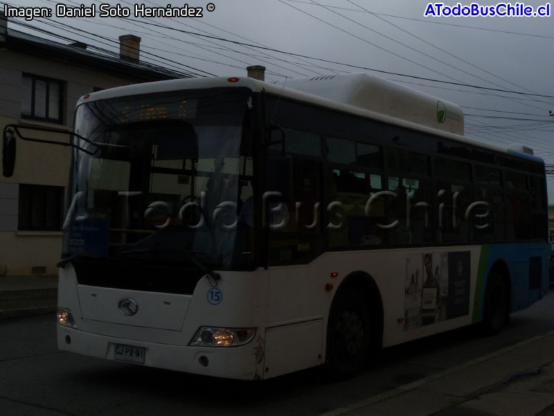 King Long XMQ6891G / Movigas Línea Nº 6 Punta Arenas