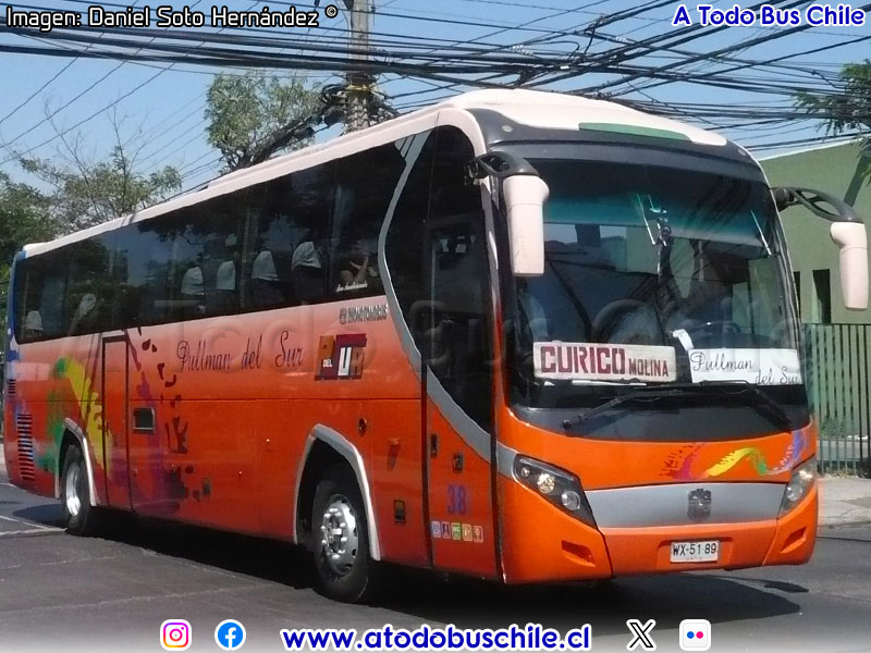 Zhong Tong Creator LCK6125H / Pullman del Sur