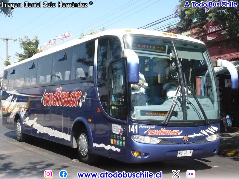 Marcopolo Viaggio G6 1050 / Mercedes Benz O-500R-1830 / Nueva Andimar