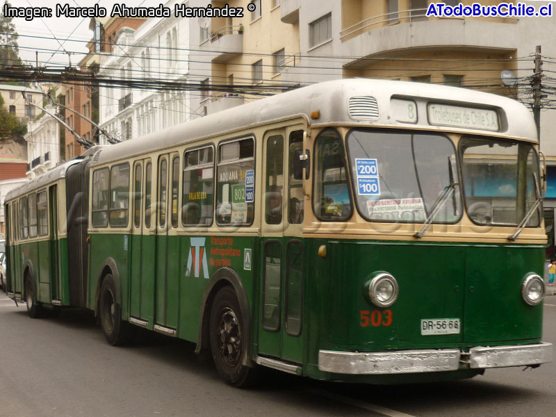 Schweizerische Wagens und Aufzügefabrik / Maschinenfabrik Örlikon / TMV 8 Trolebuses de Chile S.A.