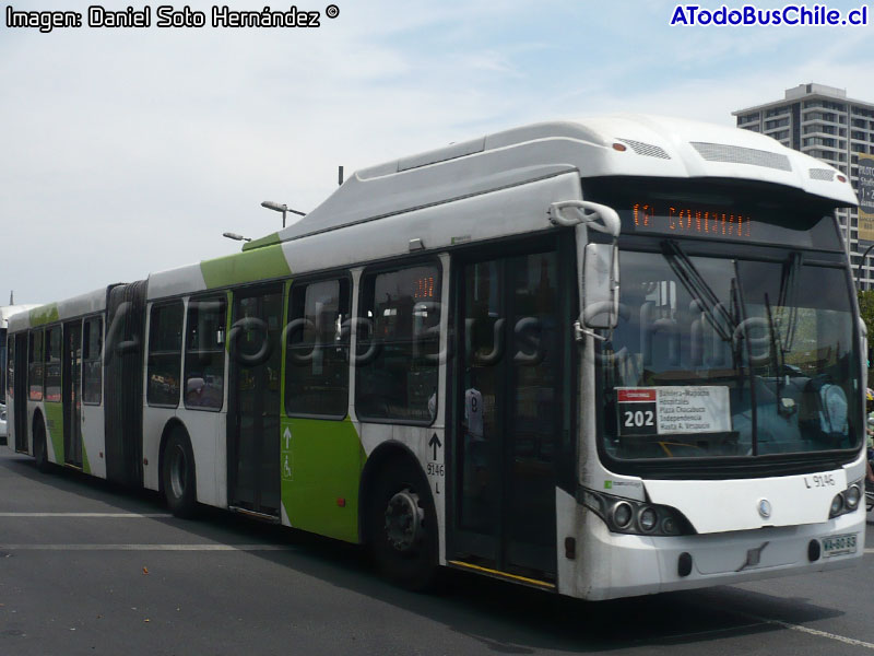 Induscar Caio Mondego LA / Volvo B-9SALF / Servicio Troncal 202