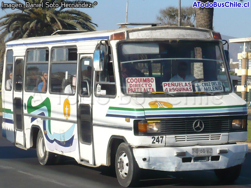 Caricar / Mercedes Benz LO-814 / Línea San Juan Coquimbo LISANCO