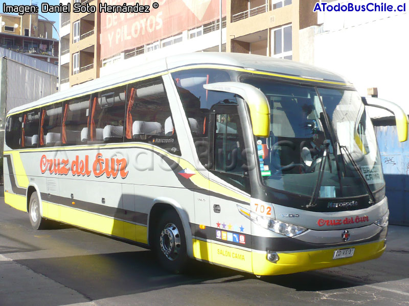 Marcopolo Paradiso G7 1050 / Volvo B-9R / Cruz del Sur