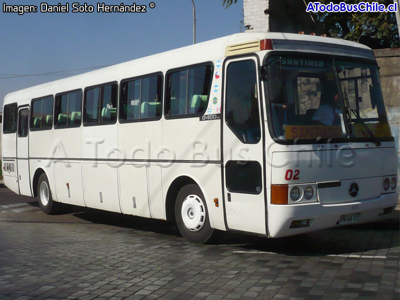 Mercedes Benz O-400RS / Ruta Vía Curacaví