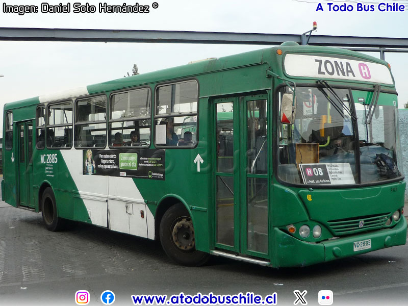 Busscar Urbanuss / Mercedes Benz OH-1420 / Servicio Alimentador H-11 | U-3 Buses Vule S.A.