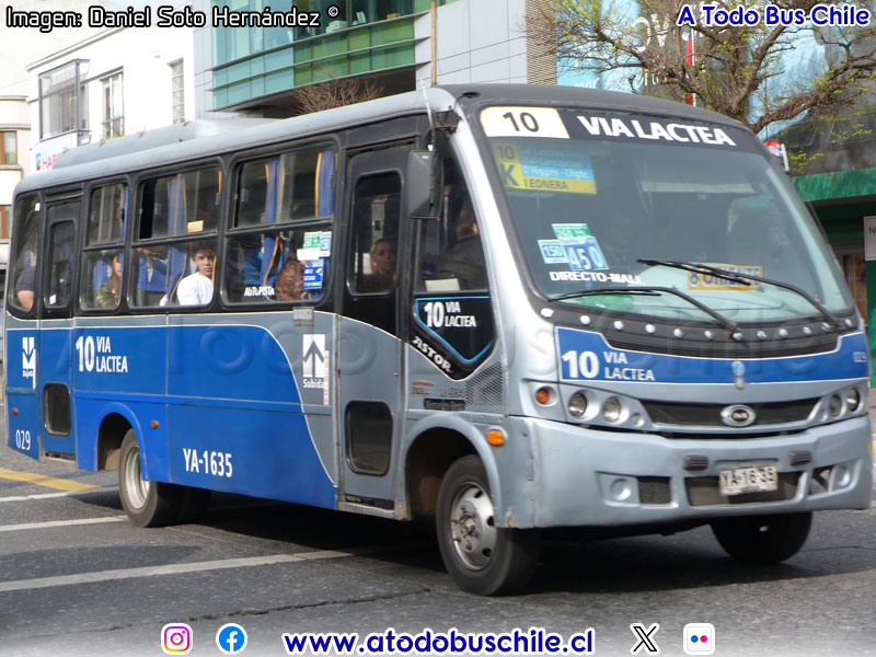 Maxibus Astor / Mercedes Benz LO-914 / Línea N° 10 Vía Láctea (Concepción Metropolitano)