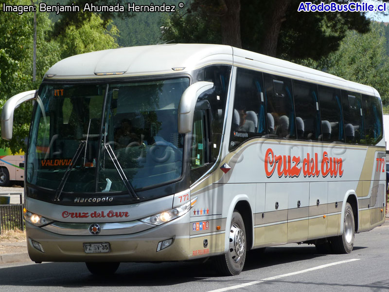 Marcopolo Paradiso G7 1050 / Mercedes Benz OC-500RF-1843 BlueTec5 / Cruz del Sur