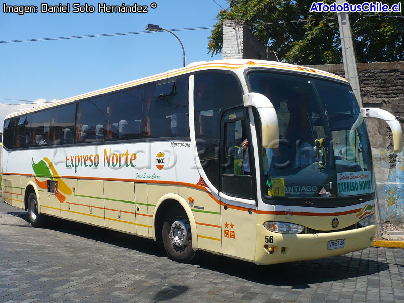 Marcopolo Viaggio G6 1050 / Mercedes Benz O-400RSE Eletrônico / TACC Expreso Norte