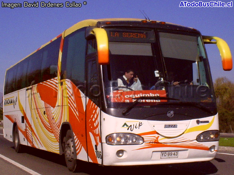 Irizar Century II 3.70 / Scania K-124IB / Atacama Vip