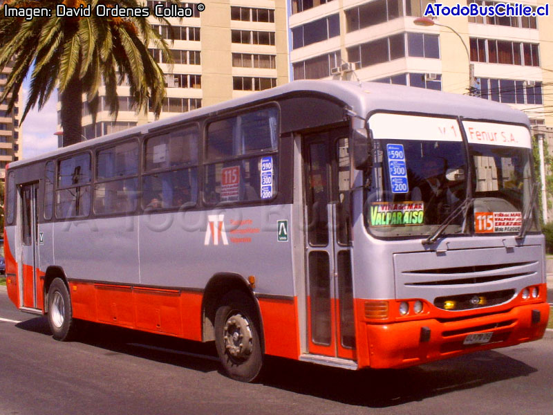 Maxibus Urbano / Mercedes Benz OF-1721 / TMV 1 Fenur S.A.