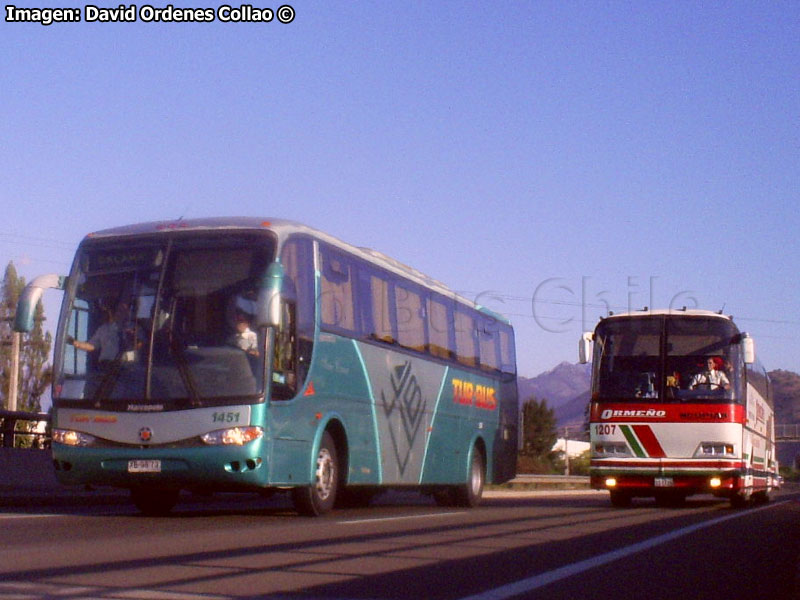Marcopolo Viaggio G6 1050 / Mercedes Benz O-400RSE / Tur Bus | Neoplan JetLiner / Expreso Internacional Ormeño (Perú)