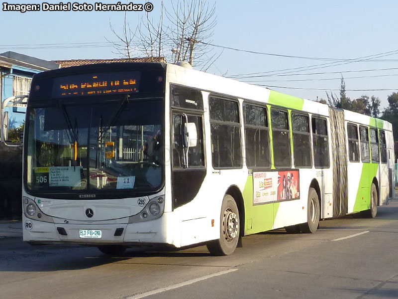 Induscar Caio Mondego HA / Mercedes Benz O-500UA-2836 / Servicio Troncal 506