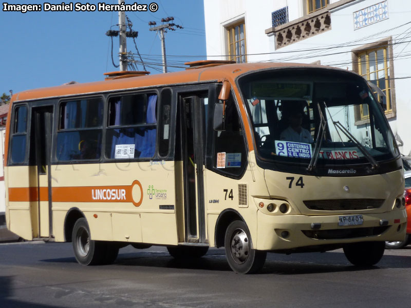 Mascarello Gran Micro / Mercedes Benz LO-914 / Línea Intercomunal Sur LINCOSUR (La Serena)