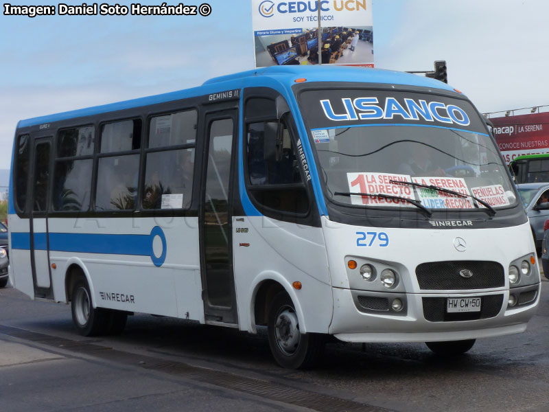 Inrecar Géminis II / Mercedes Benz LO-916 BlueTec5 / Línea San Juan Coquimbo LISANCO