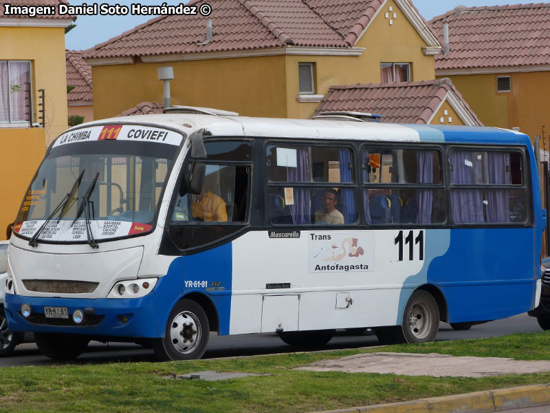 Mascarello Gran Micro / Mercedes Benz LO-712 / Línea N° 111 Trans Antofagasta