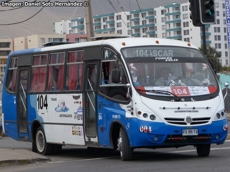 Metalpar Pucará IV Evolution / Mercedes Benz LO-915 / Línea Nº 104 Trans Antofagasta