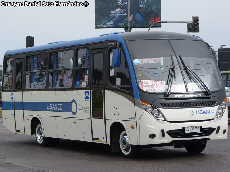 Neobus Thunder + / Mercedes Benz LO-916 BlueTec5 / Línea San Juan Coquimbo LISANCO