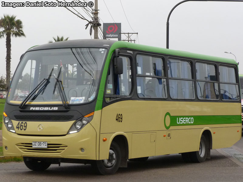 Neobus Thunder + / Mercedes Benz LO-916 BlueTec5 / Línea La Serena Coquimbo LISERCO