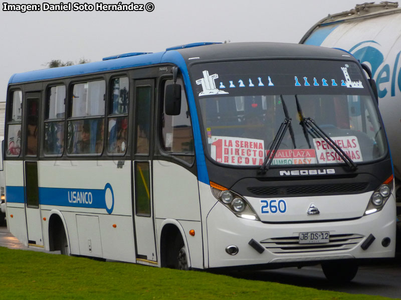 Neobus Thunder + / Agrale MA-9.2 Euro5 / Línea San Juan Coquimbo LISANCO