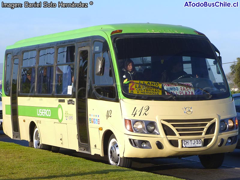 Inrecar Géminis I / Mercedes Benz LO-915 / Línea La Serena Coquimbo LISERCO