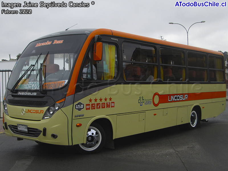 Neobus Thunder + / Mercedes Benz LO-916 BlueTec5 / Línea Intercomunal Sur LINCOSUR (La Serena)