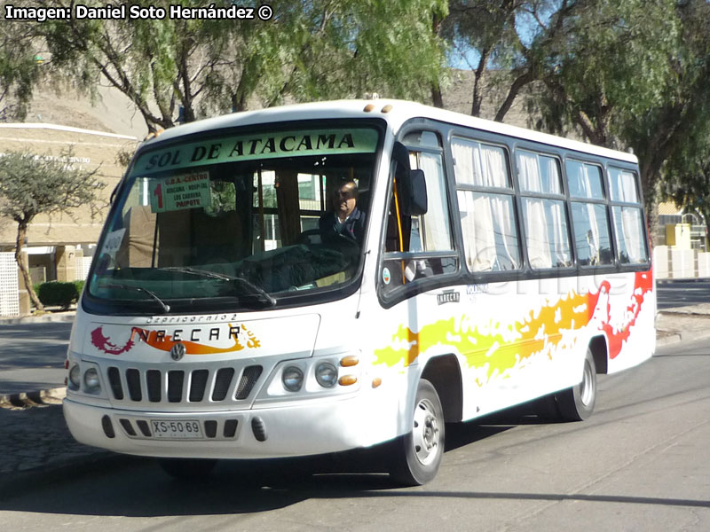 Inrecar Capricornio 2 / Volksbus 9-150OD / Línea Sol de Atacama Variante Nº 1 (Copiapó)