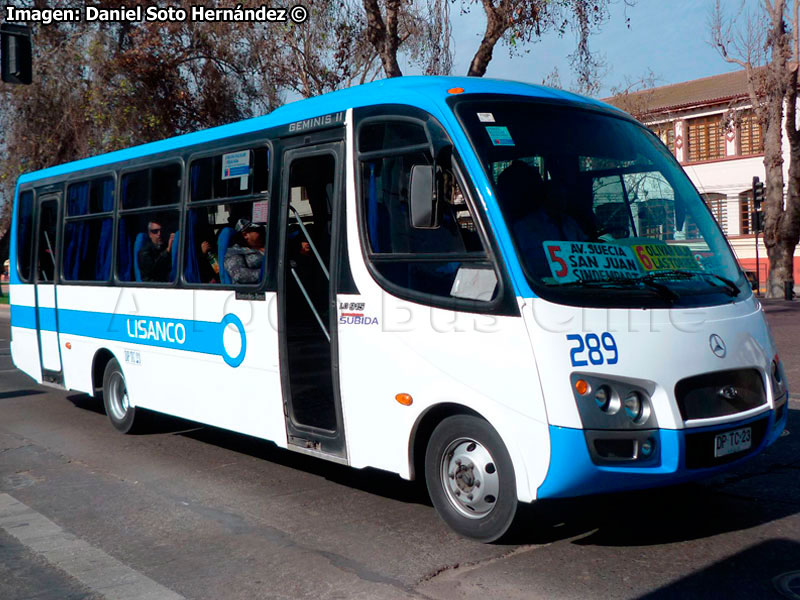 Inrecar Géminis II / Mercedes Benz LO-915 / Línea San Juan Coquimbo LISANCO