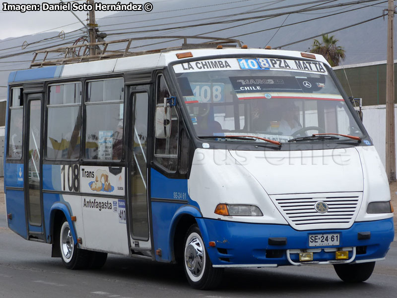 Metalpar Pucará 2000 / Mercedes Benz LO-814 / Línea N° 108 Trans Antofagasta