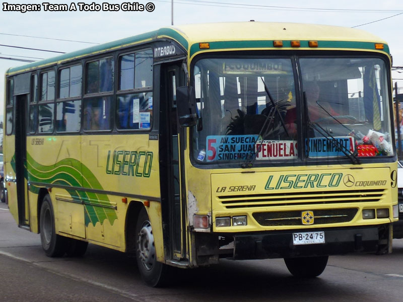 Busscar InterBus / Mercedes Benz OF-1318 / Línea La Serena Coquimbo LISERCO