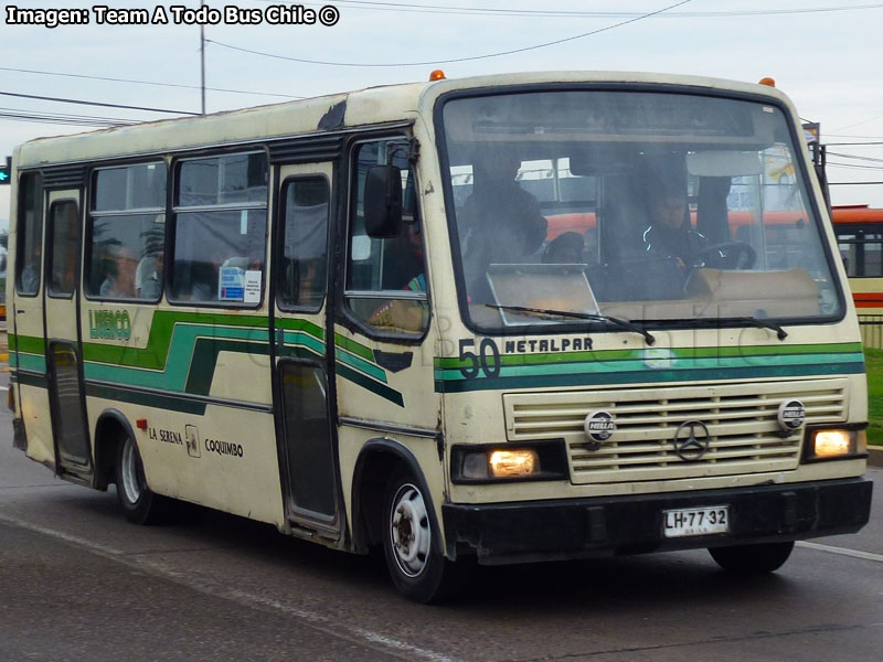 Metalpar Pucará II / Mercedes Benz OF-812 / Línea La Serena Coquimbo LISERCO