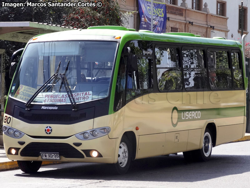 Marcopolo Senior / Mercedes Benz LO-915 / Línea La Serena Coquimbo LISERCO