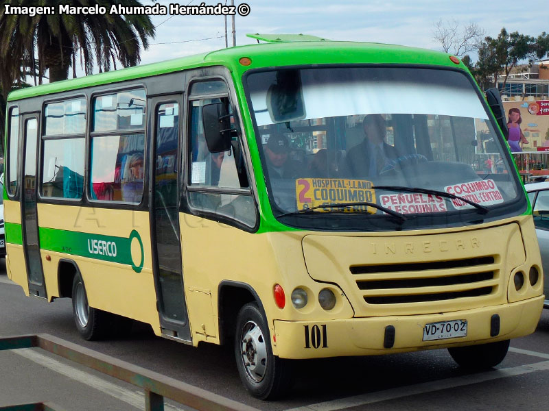 Inrecar Capricornio 1 / Mercedes Benz LO-914 / Línea La Serena Coquimbo LISERCO