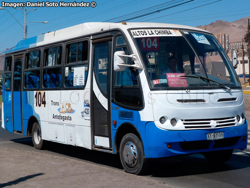 Induscar Caio Piccolo / Mercedes Benz LO-914 / Línea Nº 104 Trans Antofagasta