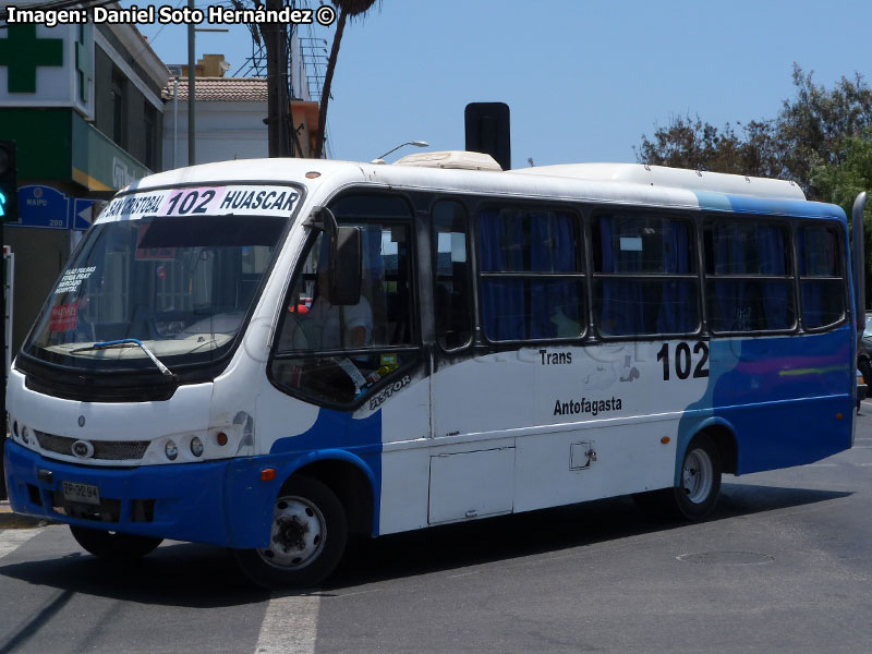 Maxibus Astor / Mercedes Benz LO-914 / Línea N° 102 Trans Antofagasta