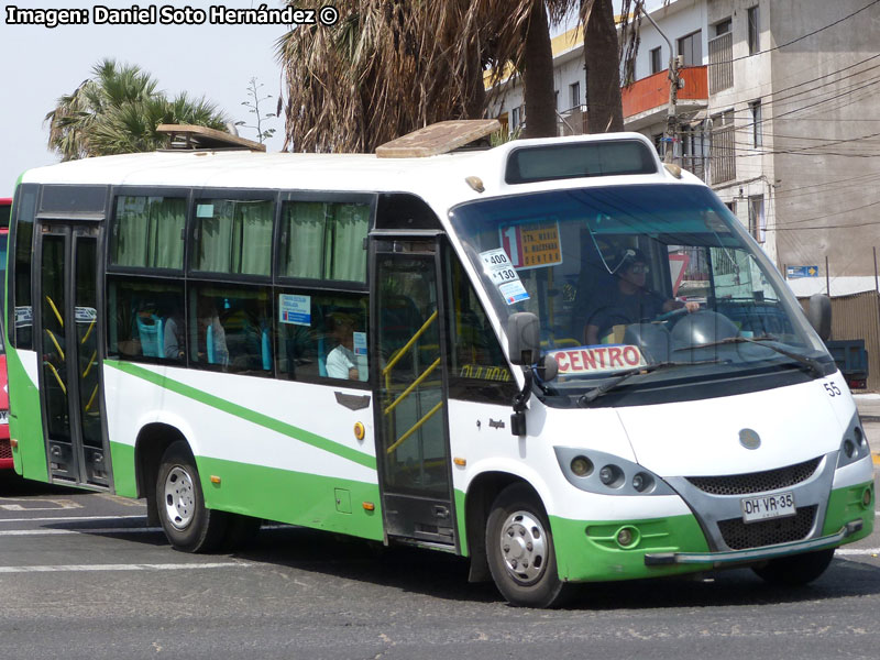 Metalpar Rayén (Youyi Bus ZGT6805DG) / ETRAPAS S.A. (Recorrido N° 1) Arica