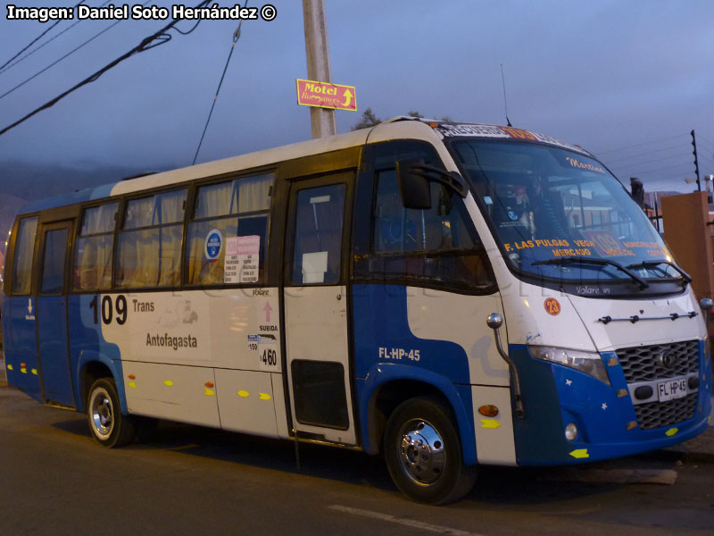 Volare W9 Urbano / Agrale MA-9.2 / Línea N° 109 Trans Antofagasta