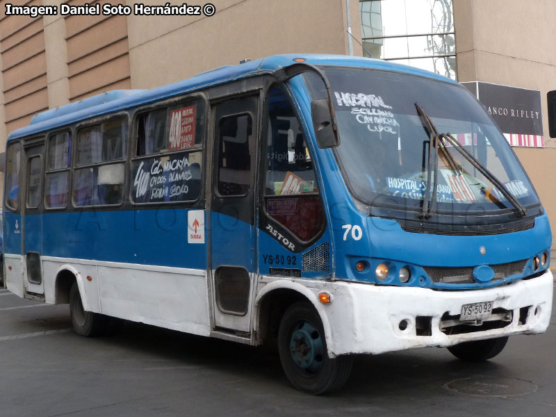 Maxibus Astor / Mercedes Benz LO-914 / Línea N° 400 Transatélite S.A. (Iquique)