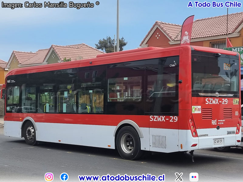 Zhong Tong LCK6106EVG / Línea E-01 Red Antofagasta de Movilidad