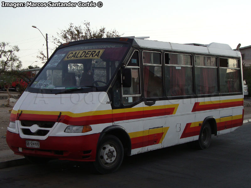 Metalpar Pucará 2000 / Mercedes Benz LO-814 / Servicio Urbano Caldera