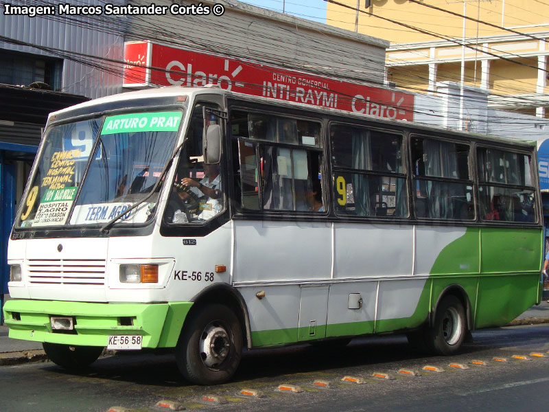 Caio Carolina IV / Mercedes Benz OF-812 / Línea Nº 101 Trans Iquique