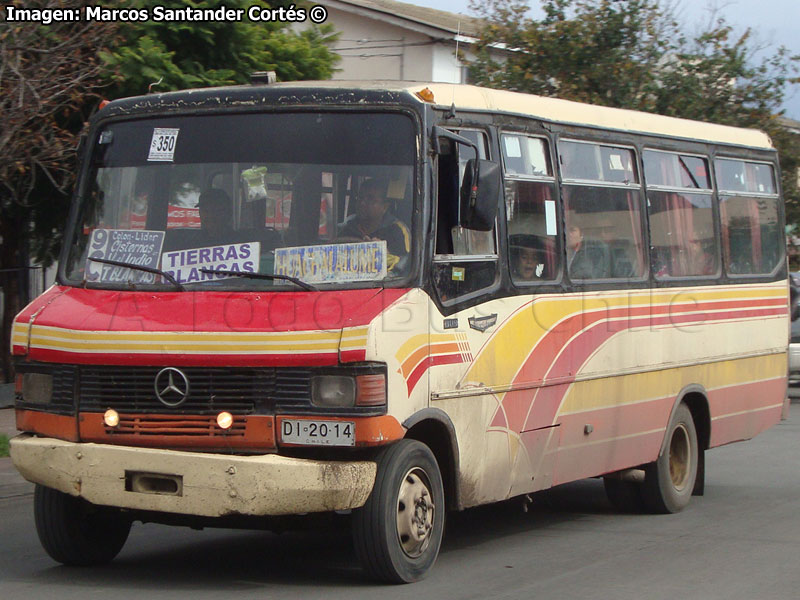 Metalpar Pucará 1 / Mercedes Benz LO-809 / Línea Intercomunal Sur LINCOSUR