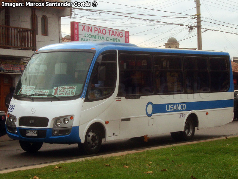 Inrecar Géminis II / Mercedes Benz LO-915 / Línea San Juan Coquimbo LISANCO