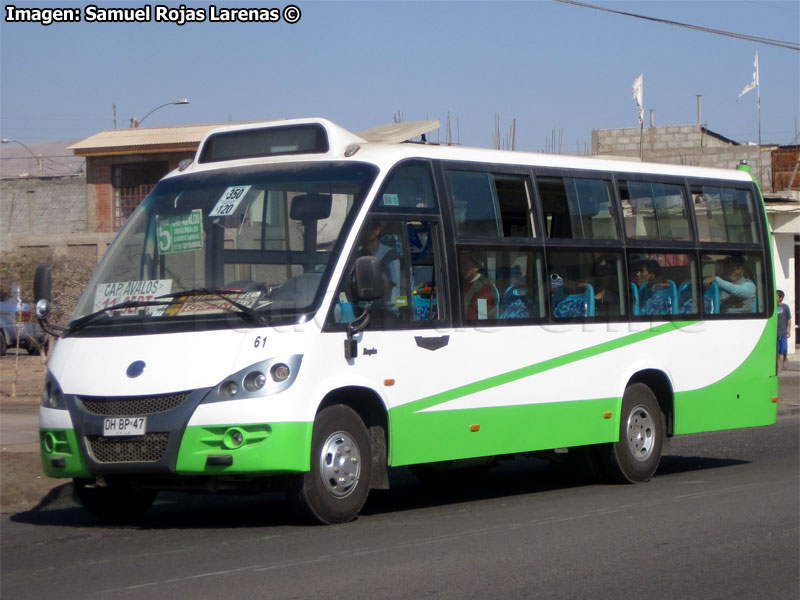 Metalpar Rayén (Youyi Bus ZGT6805DG) / ETRAPAS S.A. (Recorrido N° 5) Arica