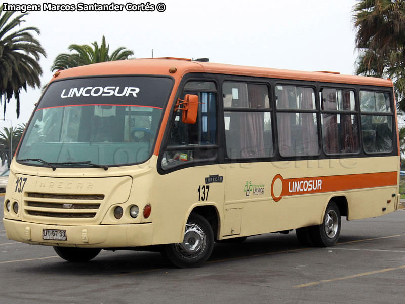 Inrecar Capricornio 1 / Ford Cargo 915 / Línea Intercomunal Sur LINCOSUR