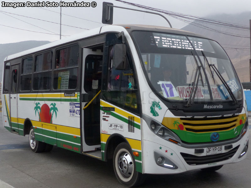 Mascarello Gran Micro / Mercedes Benz LO-915 / Línea N° 17 Iquique