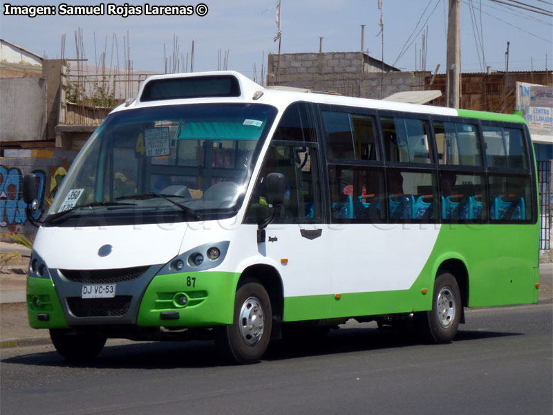Metalpar Rayén (Youyi Bus ZGT6805DG) / ETRAPAS S.A. (Recorrido N° 4) Arica
